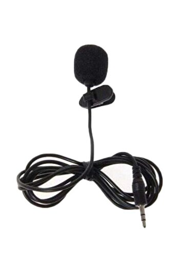 Generic Tie Clip Lavalier Wired Microphone 182.00089449.18 Black