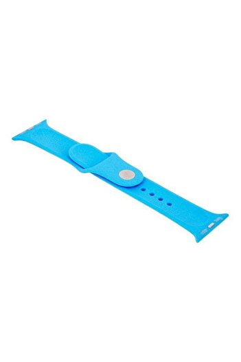 Generic Replacement Band With Clasp And Axle Connectors For Apple Watch 42mm Blue