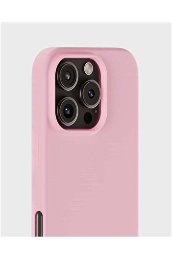 Generic Pink Shockproof Back Cover Compatible with iPhone 16 Pro Max