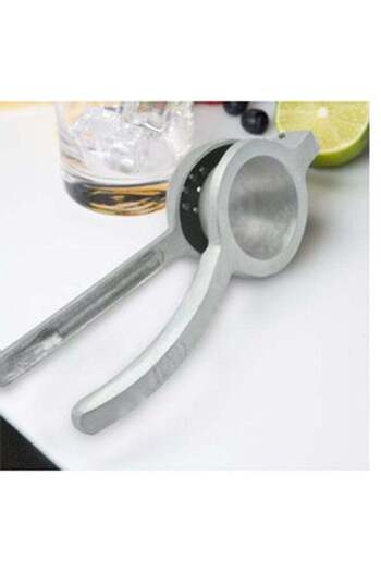 RAJ Aluminum Lemon Squeezer Silver 21cm