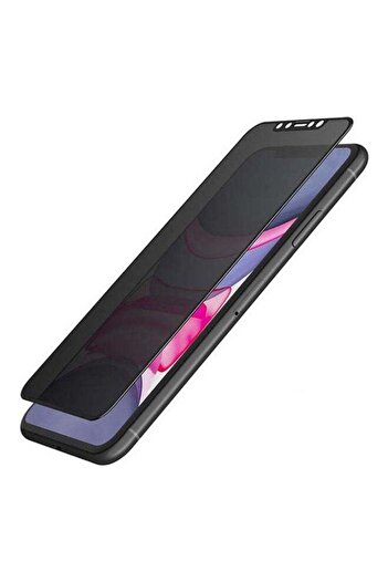 Generic واقي شاشة الخصوصية مضاد للتوهج ومضاد للخدش لهاتف iPhone 11 Pro Max شفاف