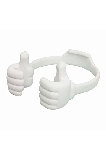 Generic Thumb Ok Design Stand Holder White