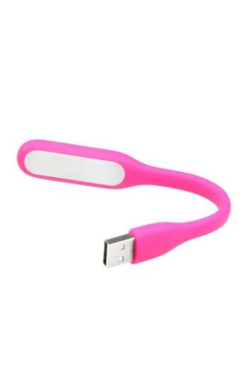 Generic لوحة مفاتيح USB LED باللون الوردي الفاتح