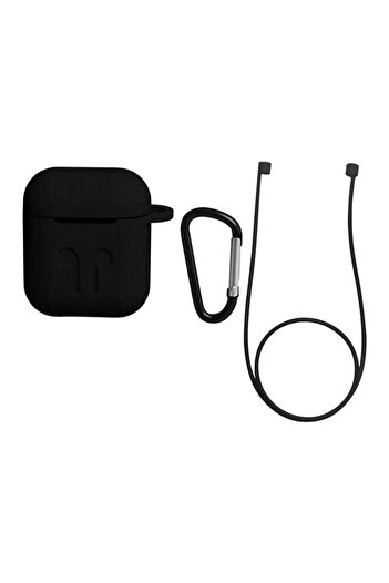 Generic Protective Case Cover For Apple AirPods Black