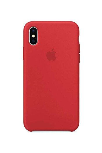 lnkoo Silicone Case Cover For Apple iPhone XS Red
