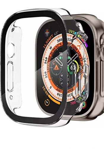 Generic Transparent plastic cover that protects the screen and body of the Apple Watch Ultra 49