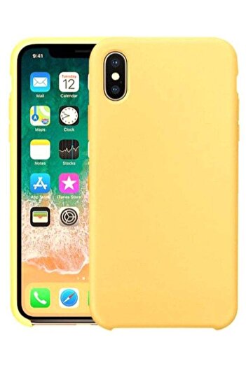 Generic Protective Case Cover For Apple iPhone X Yellow