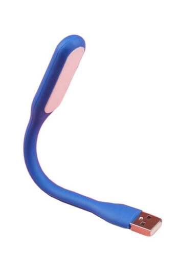 Generic Flexible USB LED Lamp Blue