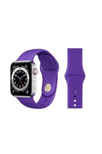 Perfii Replacement Band For Apple Watch Series 6/SE/5/4/3/2/1 Purple