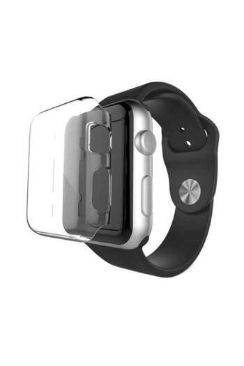 Generic Hard Full Shell Skin Protective Case Cover For Smart iWatch Clear