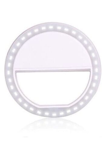 Generic 36-Led Selfie Ring Light For iPhone/Android Smart Phone White