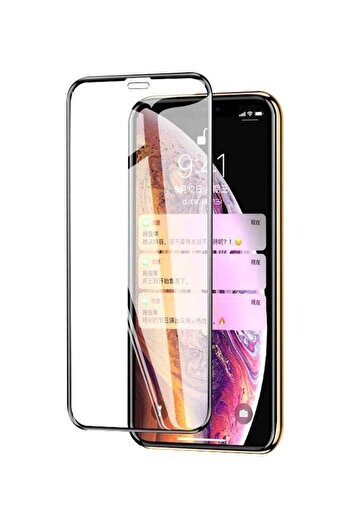 Generic واقي شاشة زجاجي مقوى لهاتف Apple iPhone 11 Pro Max شفاف