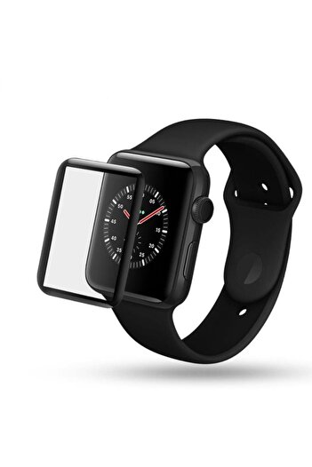 Generic For Apple Watch Series 3/2/1 42mm IMAK 3D Curved Full Cover Tempered Glass Screen Protector Film
