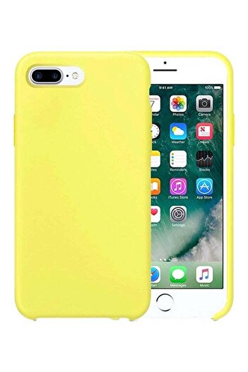 Generic Protective Case Cover For iPhone 7 Plus Yellow
