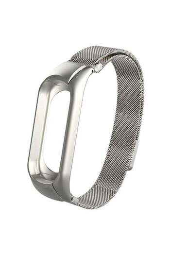 Generic Replacement Band For Xiaomi Mi Band 3 Silver
