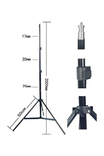 Generic Light Stand studio Black