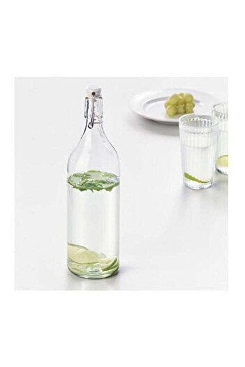 Generic Bottle With Stopper Glass Clear