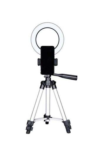 Generic Rechargeable Selfie LED Ring Light Black