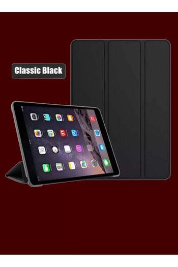Generic غطاء ذكي يحمي الجهاز بالكامل لجهاز iPad MINI 6 باللون الأسود