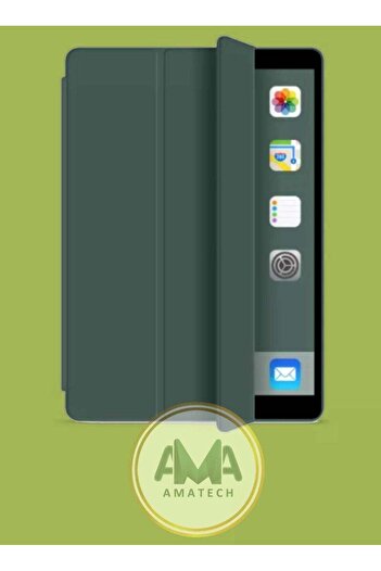 Generic حافظة حماية ذكية قابلة للطي متوافقة مع جهاز iPad Mini 3/4/5، لون أخضر زيتوني