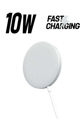 Generic Magnetic Magsafe Charger For iPhone 12 Series White