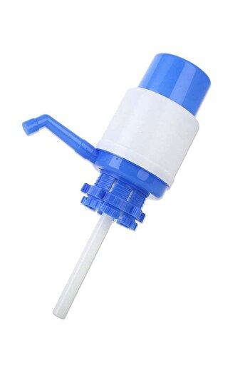 Generic Hand Pressure Waters Bottle Dispenser Pump Blue/White