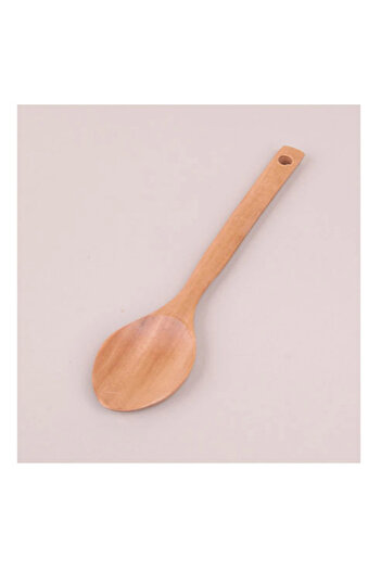 shopwave Balsa BLS-029A Wooden Food Serving Spoon 28 cm