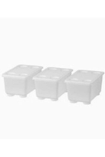 Generic Transparent lid box 17x10 cm 3 pieces only