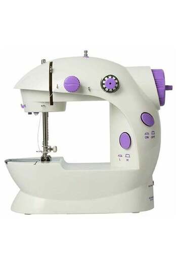 Generic Mini Sewing Machine With LED Light SM-202A White