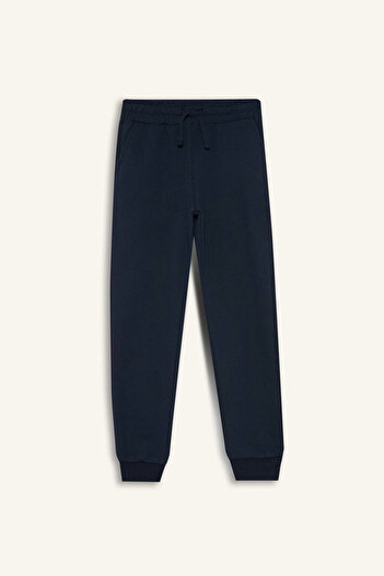 DeFacto E7338 Lacivert Erkek Çocuk Beli Lastikli Jogger Eşofman Altı