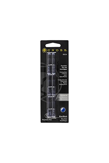 Cross Ink Cartridge Std Blue Black