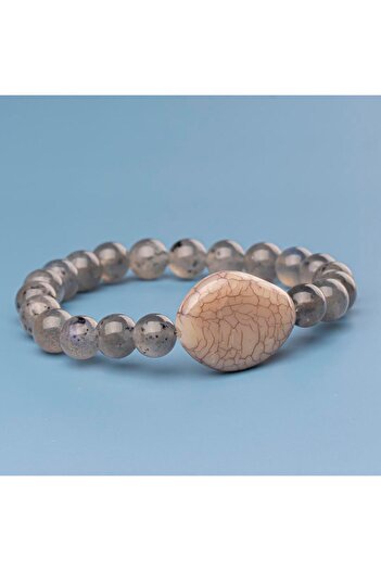 Mitr Labradorite Natural Stone Bracelet (8 mm) – Beyond Consciousness