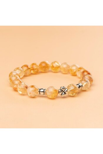 Mitr Citrine Natural Stone Bracelet (10 mm) – Inner Sun