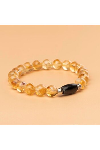 Mitr Citrine Natural Stone Bracelet (8 mm) – Journey to Self