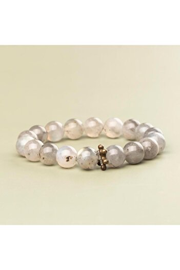 Mitr Labradorite Natural Stone Bracelet (10 mm) – Light Essence