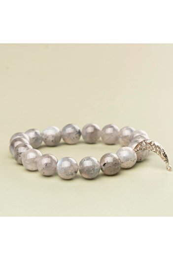 Mitr Labradorite Natural Stone Bracelet (10 mm) – Reflection Stone