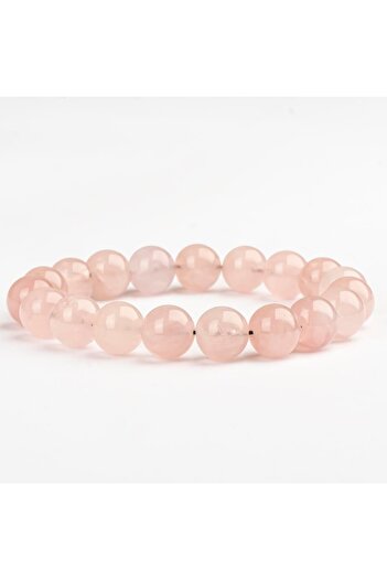 Mitr Pink Quartz Natural Stone Bracelet (10 mm) – Coolness Talisman