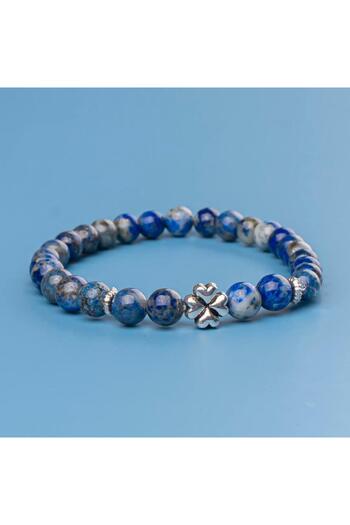 Mitr Lapis Lazuli Natural Stone Bracelet (6 mm) – the Sound of Energy