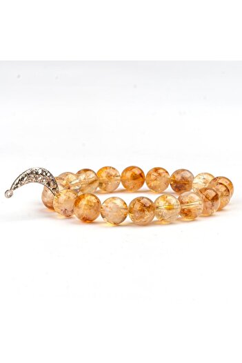 Mitr Citrine Natural Stone Bracelet (10 mm) – Golden Wisdom