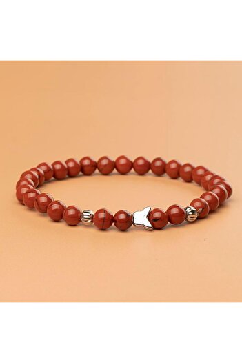 Mitr Jasper Natural Stone Bracelet (6 mm) – Deep Flow
