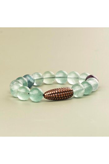 Mitr Fluorite Natural Stone Bracelet (10 mm) – Quiet Wisdom