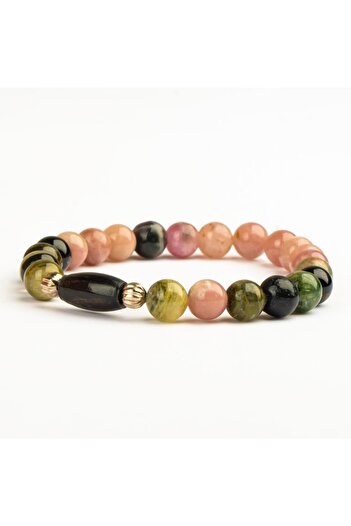 Mitr Tourmaline Natural Stone Bracelet (8 mm) – Stay in Balance