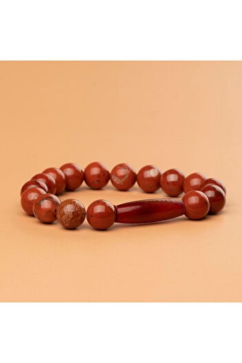 Mitr Jasper Natural Stone Bracelet (10 mm) – Shadow Lightness