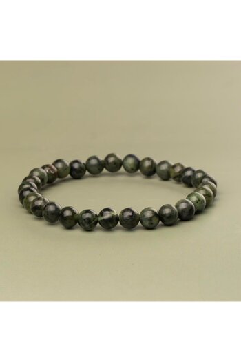 Mitr Canadian Jade Natural Stone Bracelet (6 mm) – from the Root