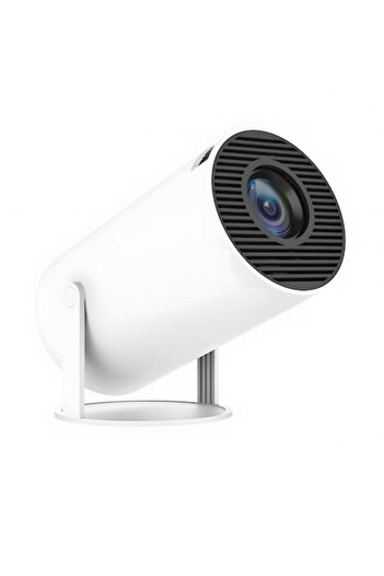 WellLuck Portable Smart Video Projector WellLuck, 4K Ultra HD, Dual Band WiFi6-5G