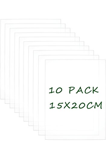 Choice Acrylic Discs Set - 10 Pieces, 15x20 cm from