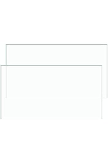 Slasa Rakrisa 2-piece 18x24 inch cast acrylic sheets 1/8 inch (3mm) | Precise sizes, durable, smooth edges