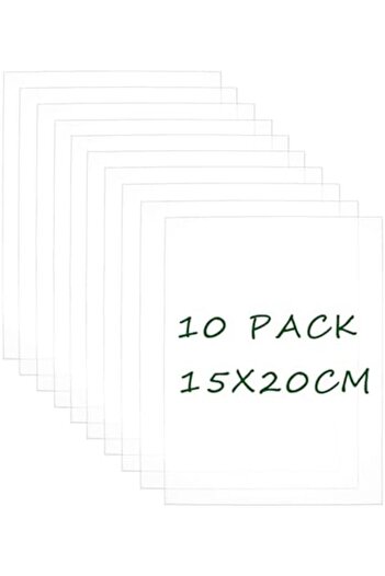 Choice Acrylic Discs Set - 10 Pieces, 15x20 cm from