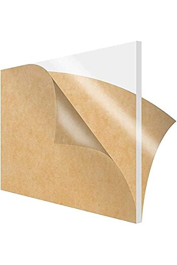 BPA Cast Acrylic Sheet with Protective Paper for Signs and DIY Display Projects (Transparent A1, 841 x 5