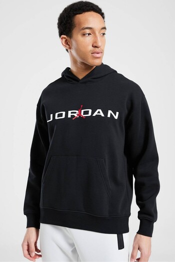 Nike Jordan Essentials Men's Fleece Hoodie Men's Hooded Sweatshirt Black